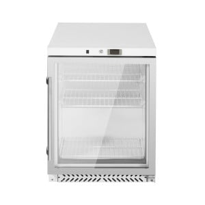 Mini-Kühlschrank mit Glastür 170 L 0/+8 °C - Dynasteel