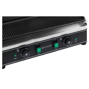 Doppel-Kontaktgrill Gerillte Platten - Buffalo