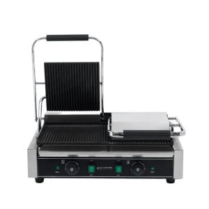 Doppel-Kontaktgrill Gerillte Platten - Buffalo