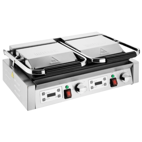 Doppel-Kontaktgrill Gerillte Platten - Buffalo