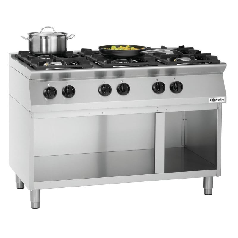 Gasherd mit 6 Brennern - Serie 700 Gasherd mit 6 Brennern - Serie 700