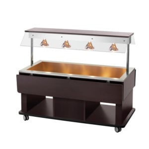 Kinder Buffetwagen Warm - 4 x GN 1/1