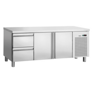 Positive Refrigerated Table 2 Doors and 2 Drawers GN 1/1
