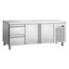 Positive Refrigerated Table 2 Doors and 2 Drawers GN 1/1
