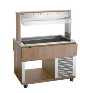 Hot Buffet Trolley - 3 x GN 1/1