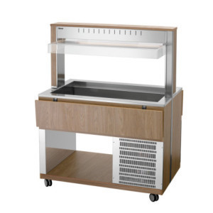 Hot Buffet Trolley - 3 x GN 1/1