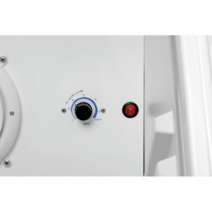 Weiße Glastür-Kühlschrank - 360 L - Bartscher