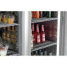 Positive Edelstahl-Glas-Kühlschrank - 922 L - Bartscher