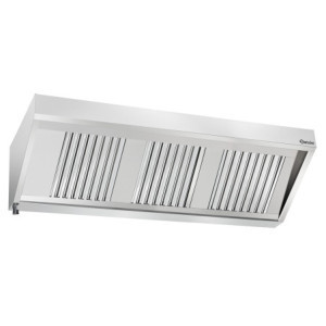 Wandhaube mit Beleuchtung - L 1800 x T 700 mm - Bartscher