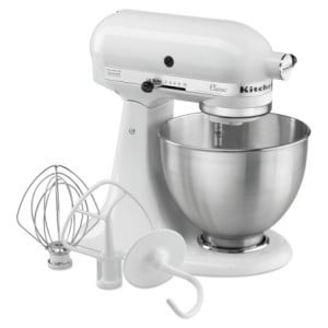 Batteur KitchenAid Blanc - 4,28 L - Bartscher