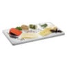 Cutting Board 530 x 325 mm - White - 20 mm Thickness - Bartscher