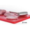Schneidebrett 530 x 325 mm - Rot - 20 mm Dicke - Bartscher