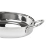 Edelstahlplatte Tischpräsentation 150 mm - Gastronoble