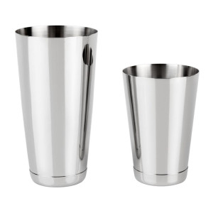 Cocktail Shaker aus Edelstahl Tin On Tin 500ml/900ml - Gastronoble