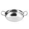 Hammered Edelstahlplatte Tischpräsentation 125mm - Gastronoble