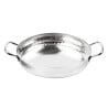 Hammered Edelstahlplatte Tischpräsentation 180mm - Gastronoble