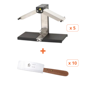 Pack Brezières Basalte and Raclette Knives - Tellier