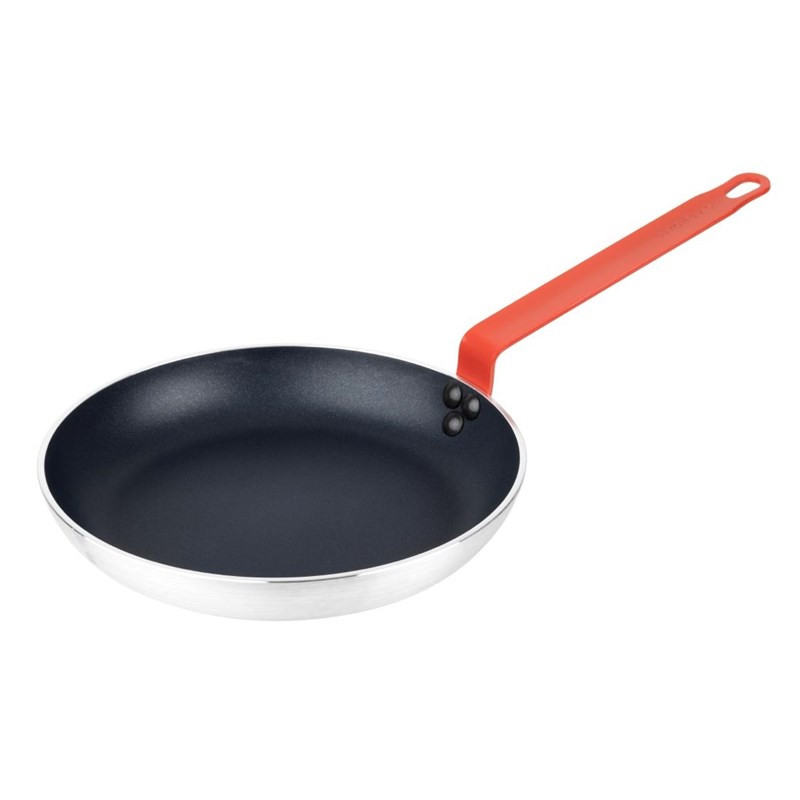 Antihaft-Aluminium-Pfanne Teflon Roter Griff 240mm - Gastronoble Antihaft-Aluminium-Pfanne Teflon Roter Griff 240mm - Gastronoble