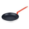 Poêle Antiadhésive Aluminium Teflon Poignée Rouge 240mm - Gastronoble
