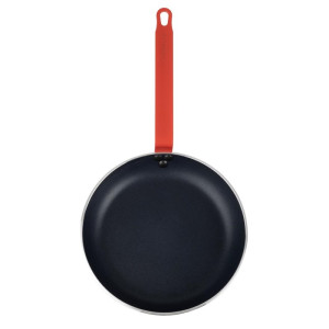 Poêle Antiadhésive Aluminium Teflon Poignée Rouge 240mm - Gastronoble
