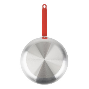 Poêle Antiadhésive Aluminium Teflon Poignée Rouge 240mm - Gastronoble