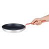 Poêle Antiadhésive Aluminium Teflon Poignée Rouge 240mm - Gastronoble