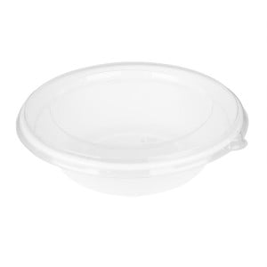 Recycelbare PET-Deckel Fiesta für Poke Bowls 682 und 909 ml - Set von 50 - Gastronoble