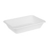 Compostierbare Lebensmittelbehälter aus Bagasse Fiesta 500ml - Set von 100 - Gastronoble