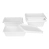 Kompostierbare Bagasse-Lebensmittelbehälter 1000ml - Packung mit 100 - Fiesta Green