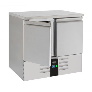 Positive Refrigerated Table with 2 Doors - 257 L