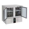 Positive Refrigerated Table with 2 Doors - 257 L