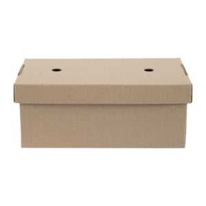 Boîtes Burger Rectangulaires Pliantes - Lot de 100 - Fiesta Green