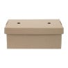 Boîtes Burger Rectangulaires Pliantes - Lot de 100 - Fiesta Green