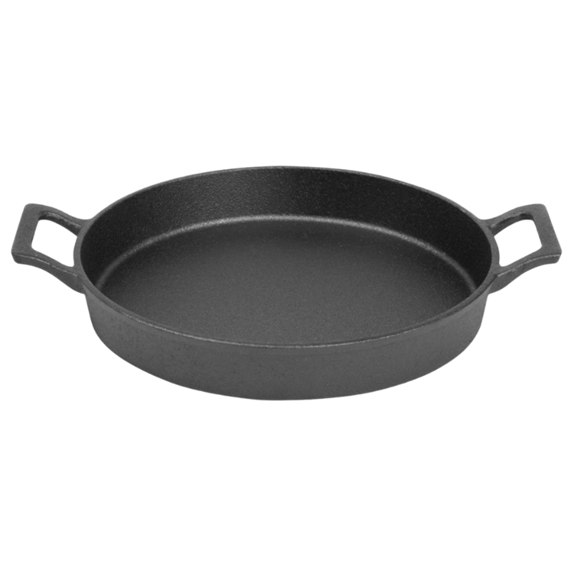 Round Ear Cast Iron Dish - 200 mm