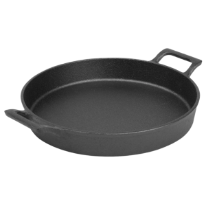 Round Ear Cast Iron Dish - 200 mm