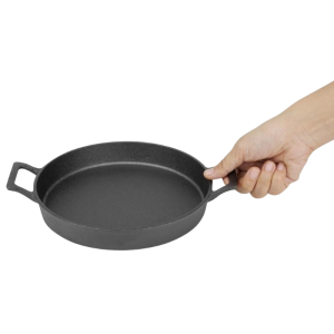 Runder Gusseisenteller - 200 mm