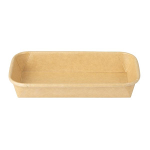 Recycelbare Sushi-Schalen 220 x 90 mm - Packung mit 300 - Fiesta Green