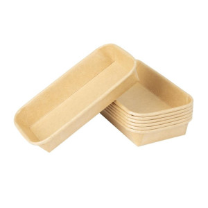 Recyclable Sushi Trays 160 x 115 mm - Pack of 300 - Fiesta Green