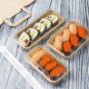 Recyclable Sushi Trays 160 x 115 mm - Pack of 300 - Fiesta Green