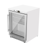 Mini-Kühlschrank mit Glastür 170 L 0/+8 °C - Dynasteel