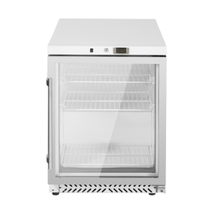 Mini-Kühlschrank mit Glastür 170 L 0/+8 °C - Dynasteel