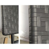 Table Pliante Carrée Noire - 62 x 62 cm - Bolero