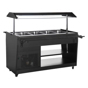 Gekühltes Buffet Serie G - 4 GN 1/1 - Polar