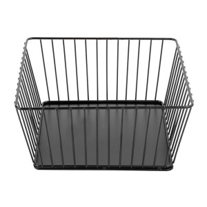 Metal Square Basket 230 x 230 mm - Olympia