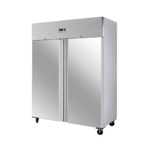 Positive Kühlschrank 1400 L Edelstahl GN 2/1 – 2 Türen
