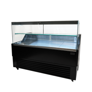Kühlvitrine Wesley 1.5 Schwarz 130 L - CombiSteel
