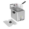 Professionelle Fritteuse 8 L mit Ablass - Dynasteel