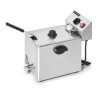 Professional Deep Fryer 8 L with Drain - Dynasteel