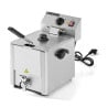 Professionelle Fritteuse 8 L mit Ablass - Dynasteel
