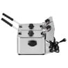 Friteuse Professionnelle 2 x 4 L - Dynasteel